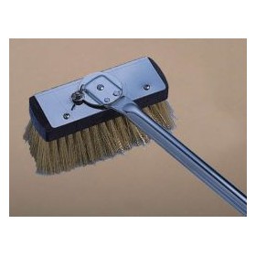 SPAZZOLA OTTONE ORIENTABILE C/MANICO